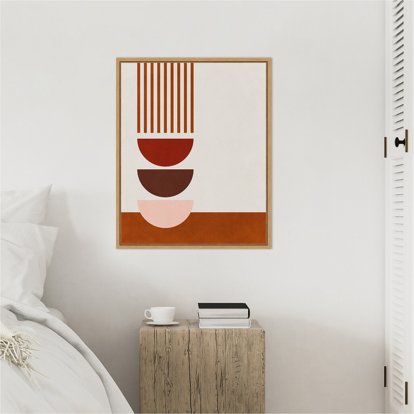 Echo of Love IV by Sarah Leonard Framed Canvas Wall Art