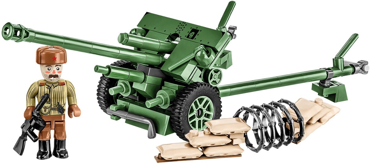COBI Historical Collection: World War II ZiS-3 SOVIET GUN