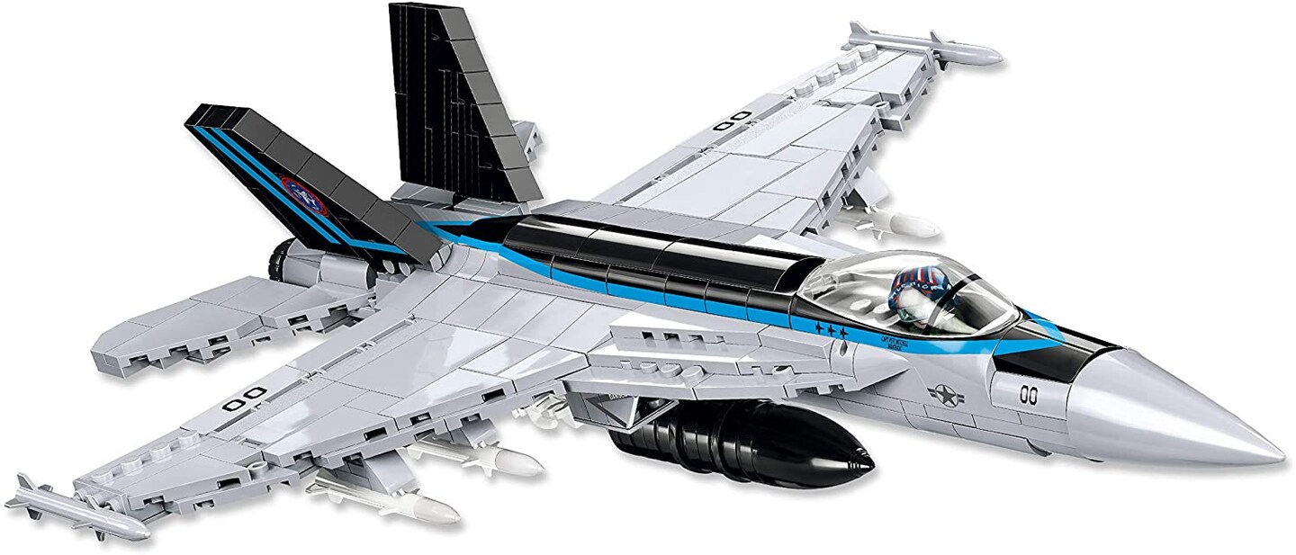 COBI TOP GUN: Maverick F/A-18E Super Hornet (Black/Silver)
