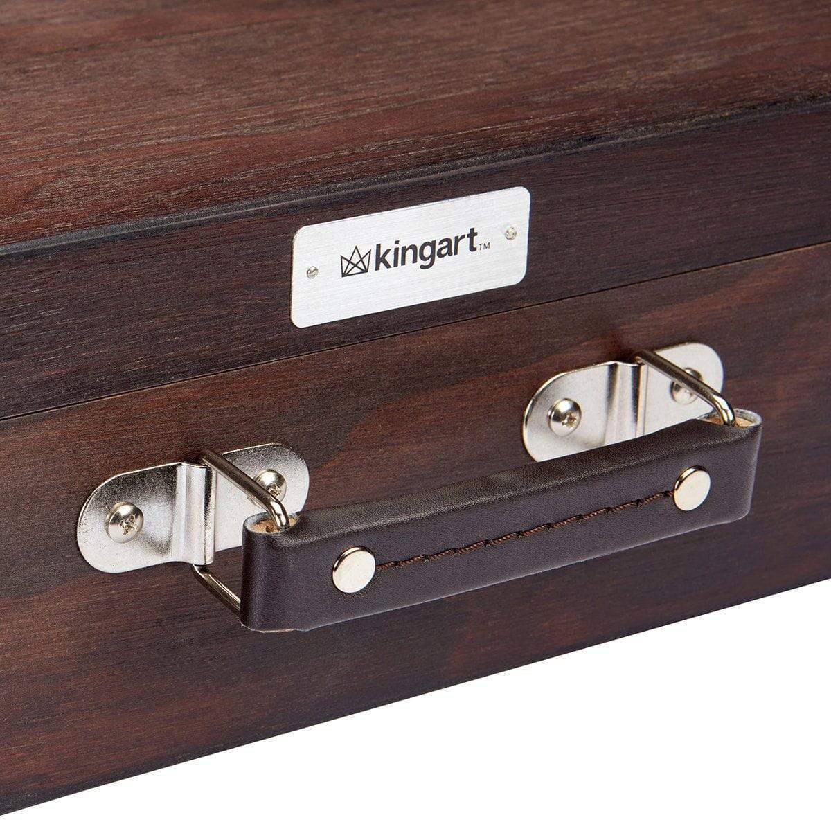 KINGART&#xAE; Wood Storage Box