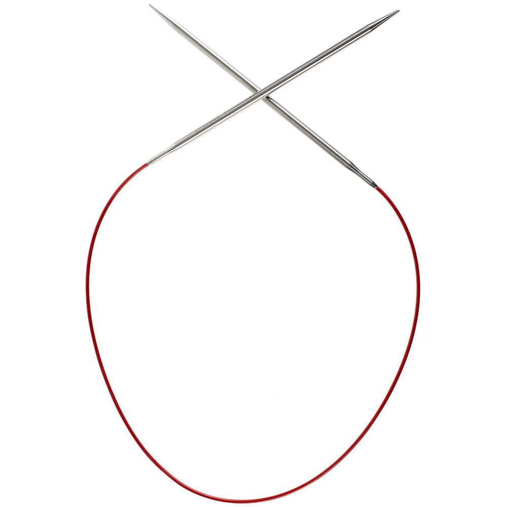 ChiaoGoo Red Lace 24" Stainless Circular Knitting Needles - Sizes US 0 to 19