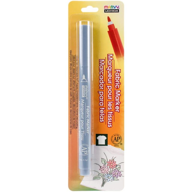 Yellow - Permanent Fine Point Fabric Marker