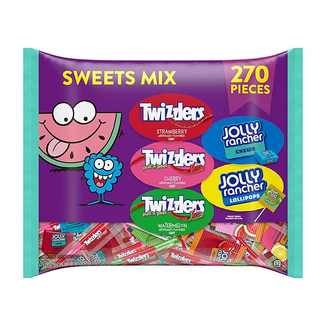 Sweeten Up Your Party with Jolly Rancher and Twizzlers 270 Pcs