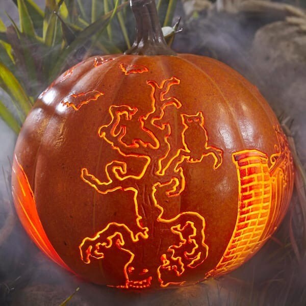 Halloween 10 Inch LED Reaper Jack-O-Lantern