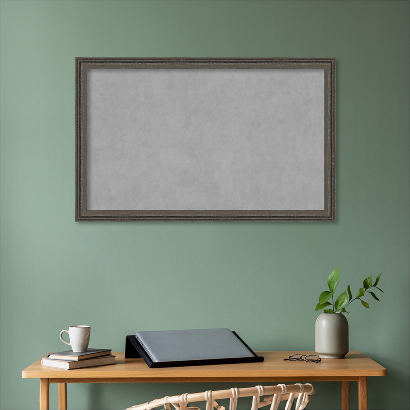 Upcycled Wood Framed Magnetic Board