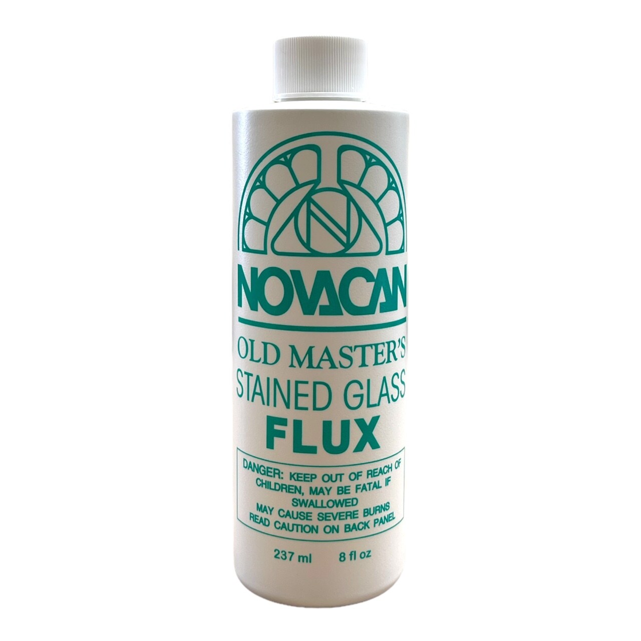 Novacan Old Master&#x27;s Stained Glass Flux - 8 Oz | Stained Glass Supplies