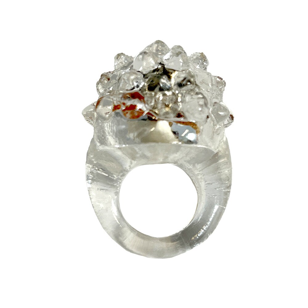Flashing Clear Ring Tub 24 Ct