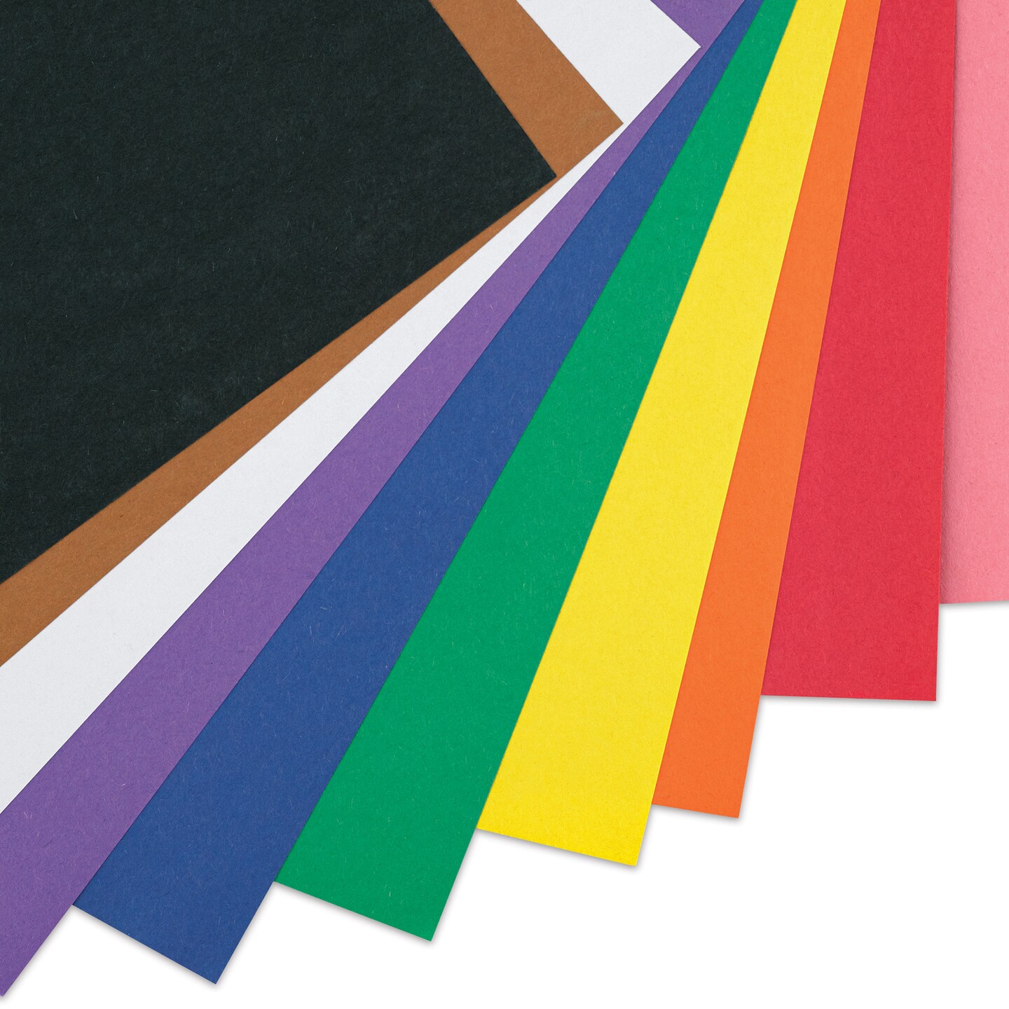 artPOP! Kids Construction Paper, 9&#x22; x 12&#x22; Pad, 40 Recyclable Lightweight Sheets with 10 Assorted Colors for Kids Crafts and Art