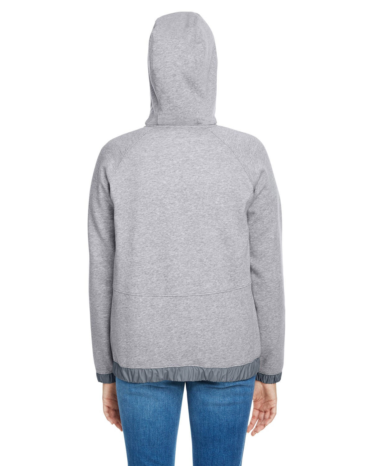 Ladie's Hustle Full-Zip Hooded Sweatshirt for Active Wear & Everyday Comfort