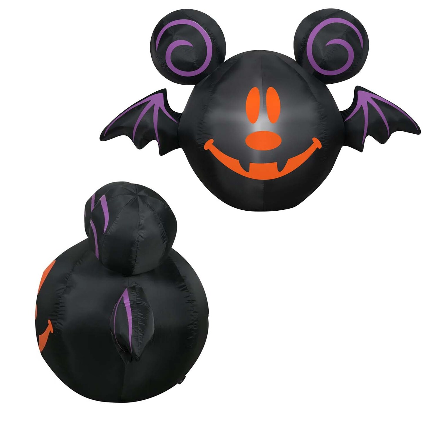 3 FT Tall Airblown Mickey Jack O Lantern Bat SM Disney