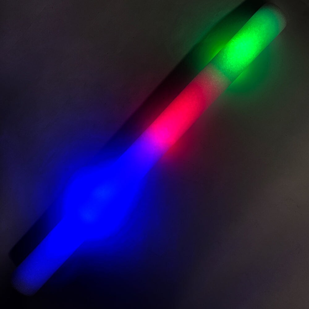 LED Flashing Foam Stick 12 Ct