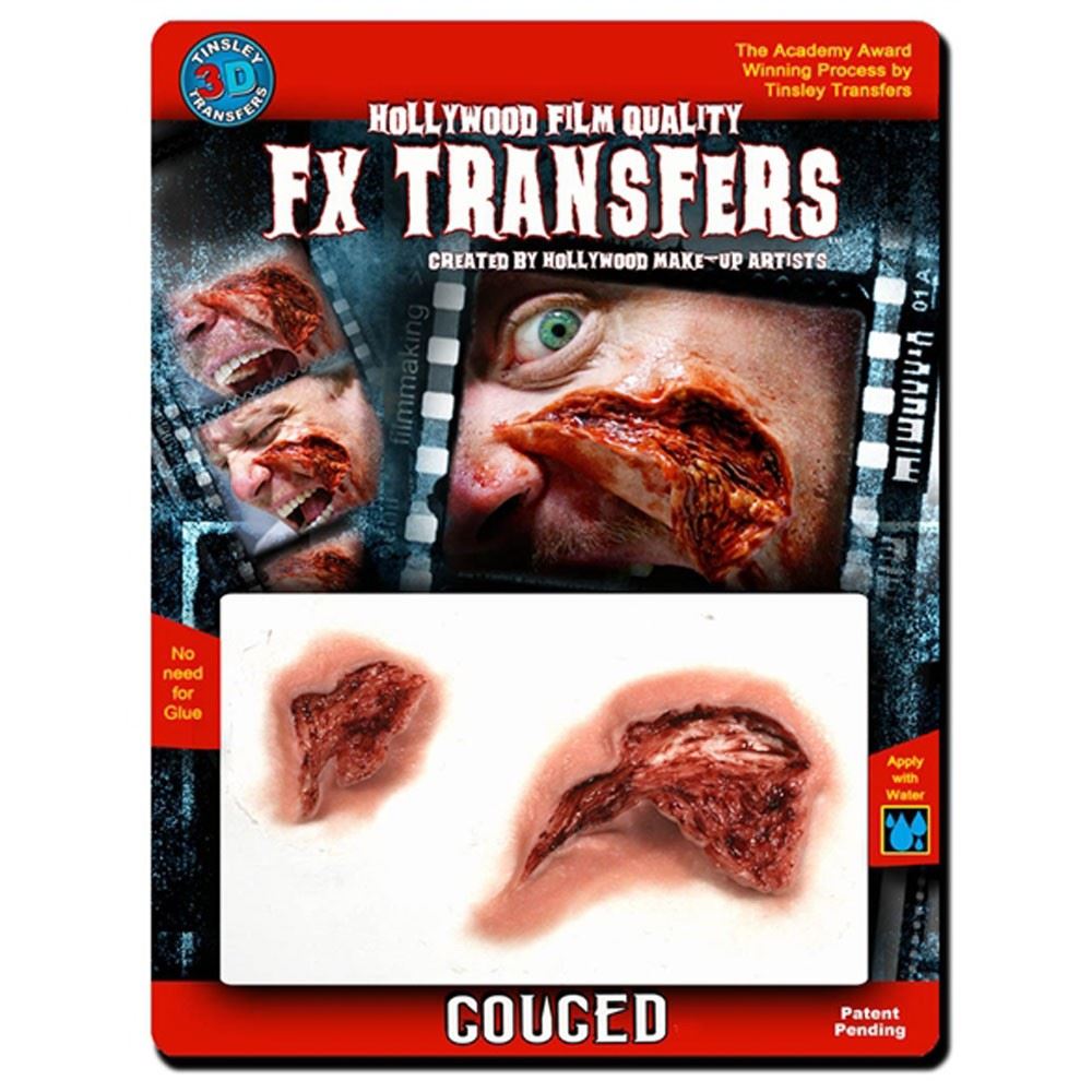 Gouged Wound - 3D FX  Prosthetic Tinsley Transfers