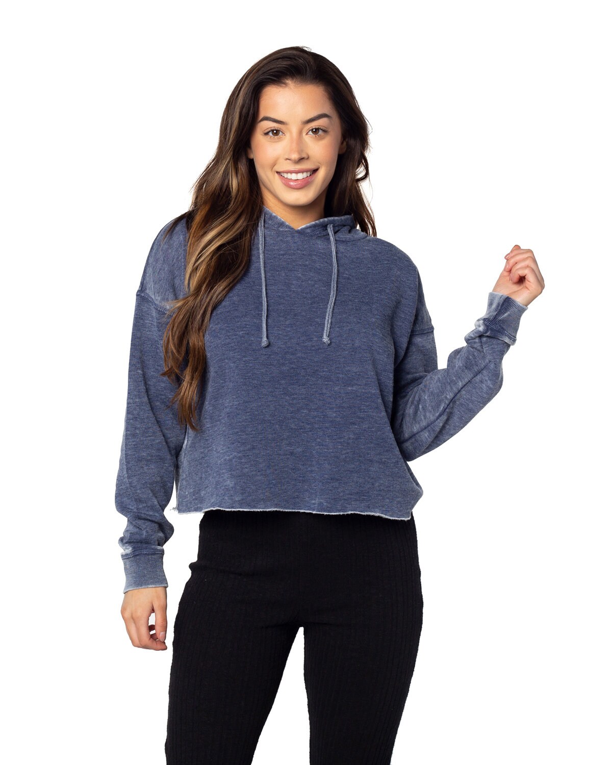 chicka-d &#xAE; Burnout Campus Hooded Sweatshirt