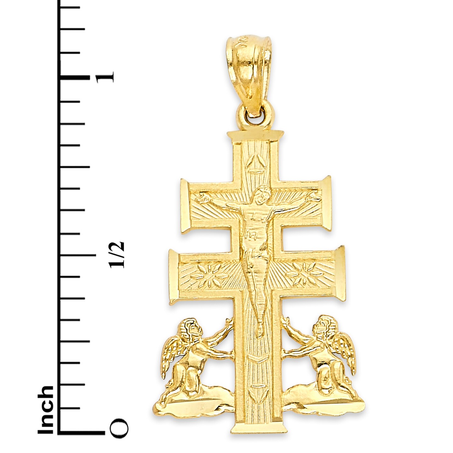 14kt Gold Caravaca Pendant outlet