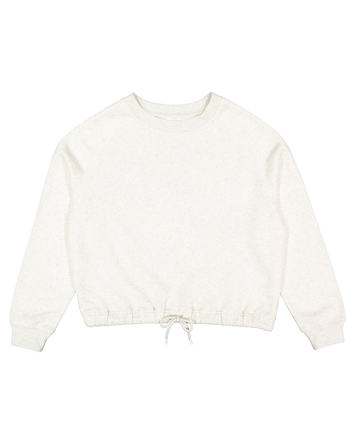 Ladies' Boxy Cropped Fleece Sweatshirt for Casual, Lounge & Trendy Everyday Wear