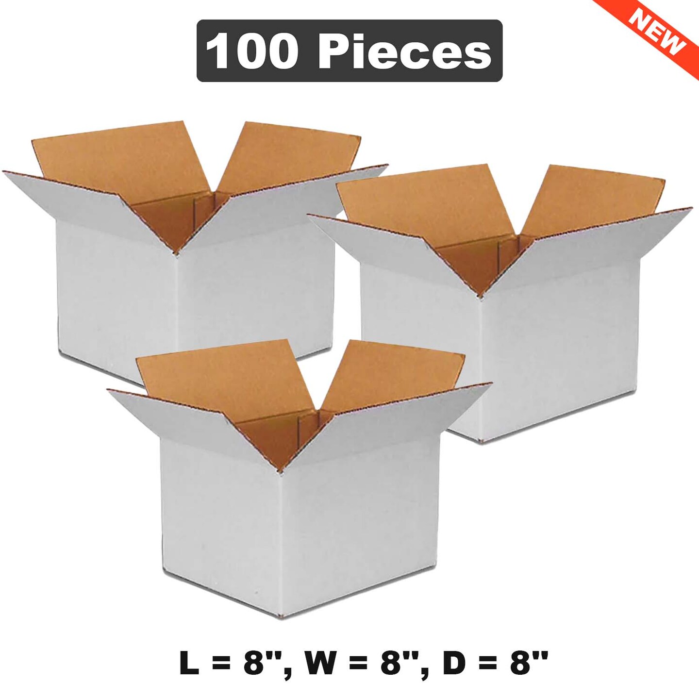 8&#x22; x 8&#x22; x 8&#x22; Corrugated Boxes: Versatile Solutions for Shipping and Storage