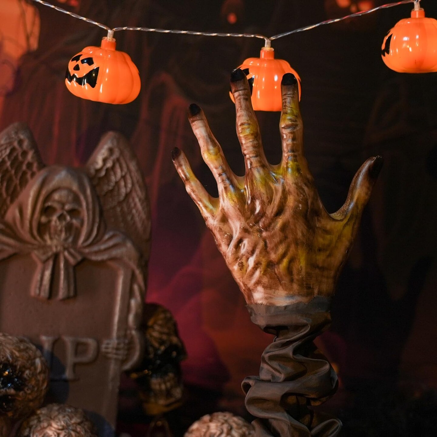 Halloween Zombie Hands Pathway Lights