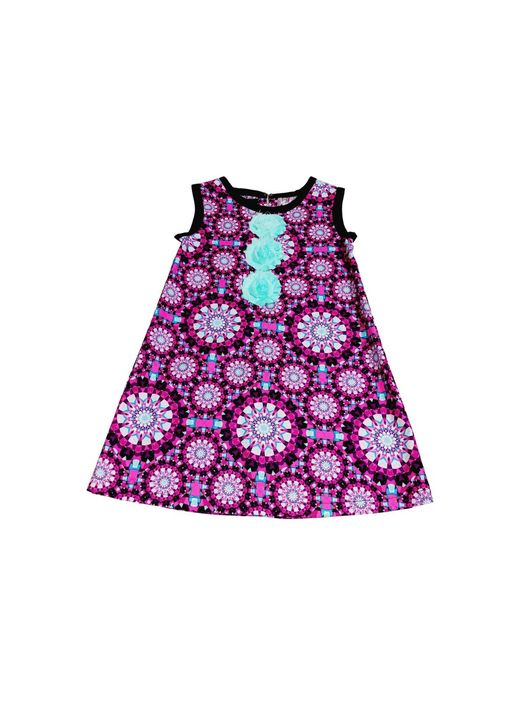 Troy x London girls multi color dress Size 3T | MakerPlace by Michaels