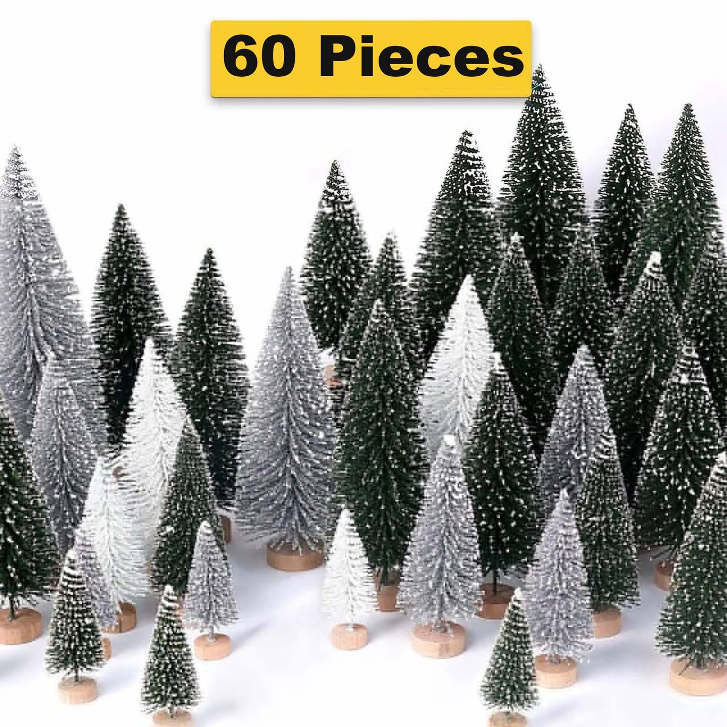 Artificial Mini Christmas Trees Multipack