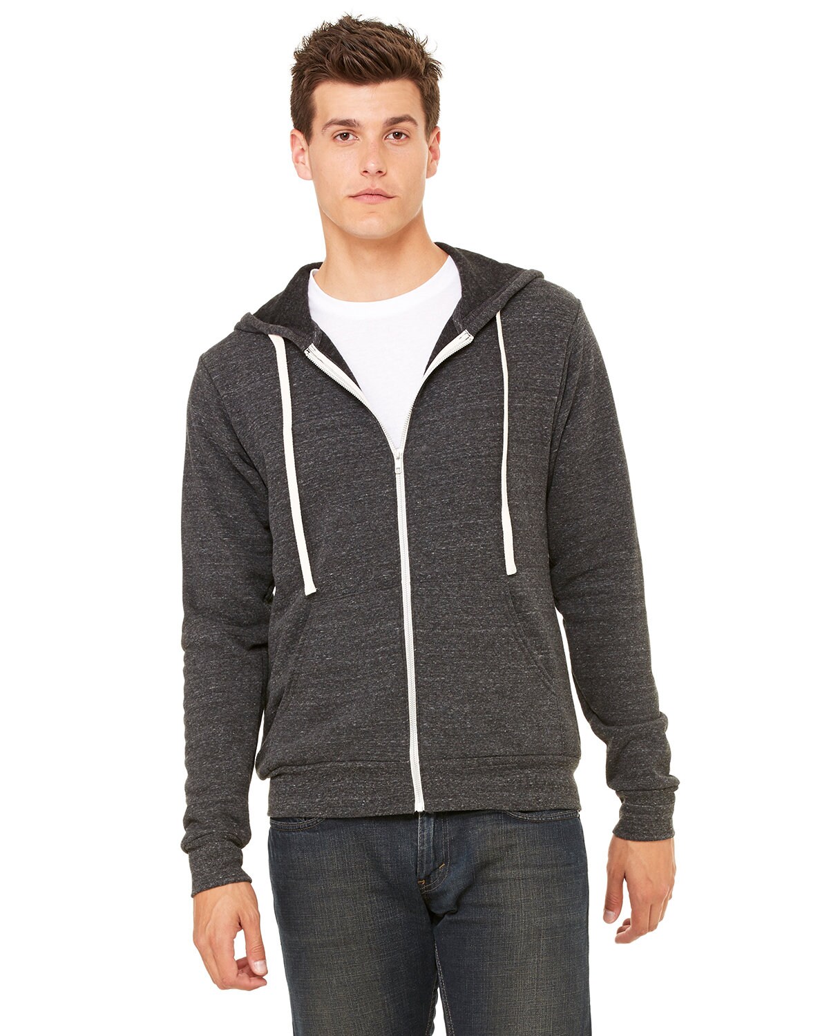BELLA + CANVAS&#xAE; Sponge Fleece Full Zip Hoodie