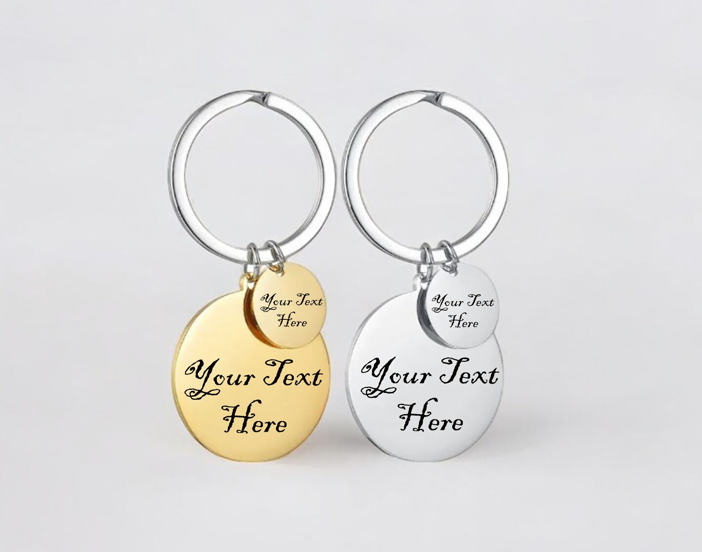 My Spotify Keychain 2 PCS Personalized Spotify Code Keychain - Custom Music Gift Keyring Laser Engraved Porte Clé - Foto 2