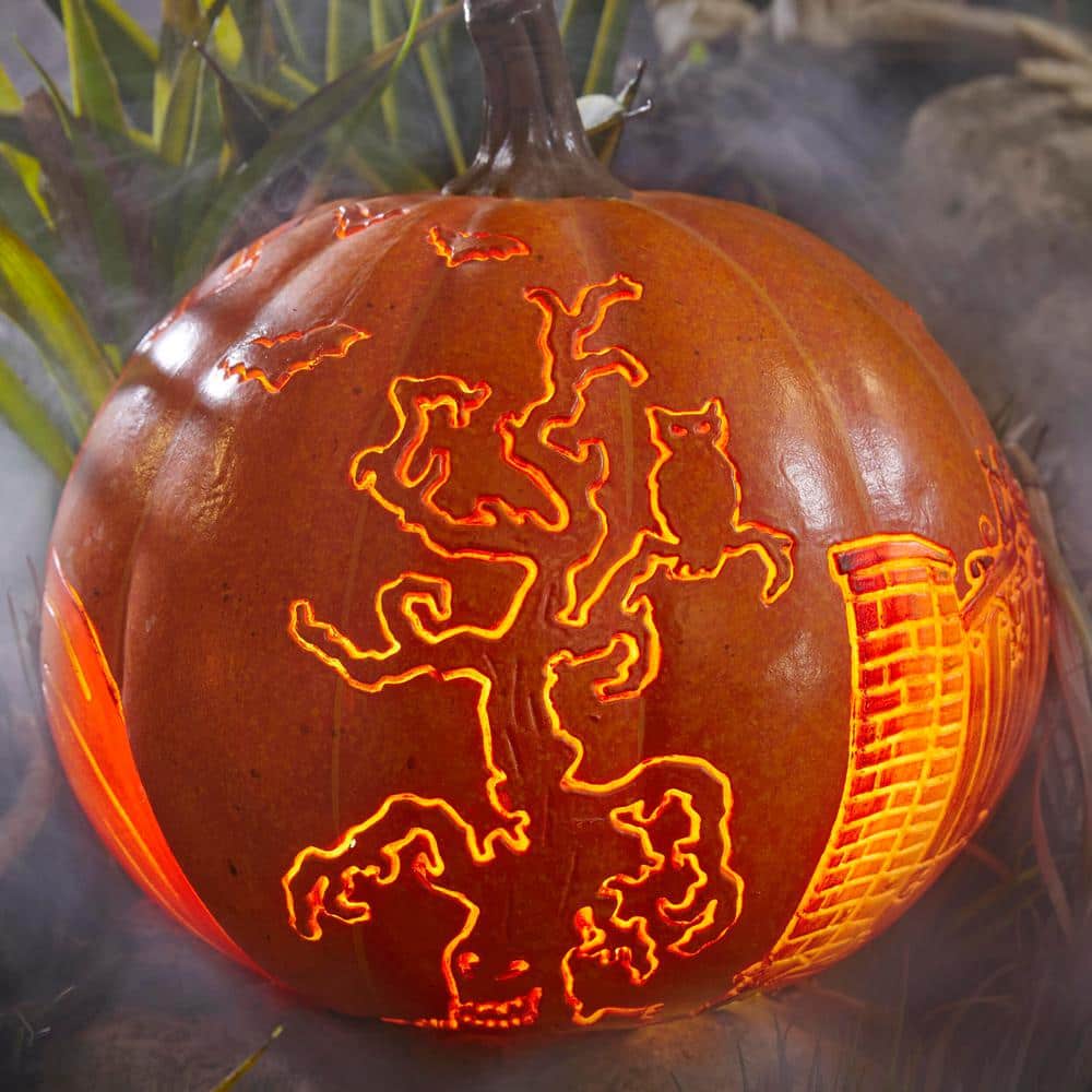 10 inch LED Reaper Jack O lantern