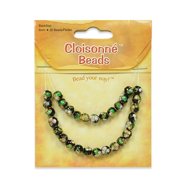 Cloisonn&#xE9; Beads Pack of 30