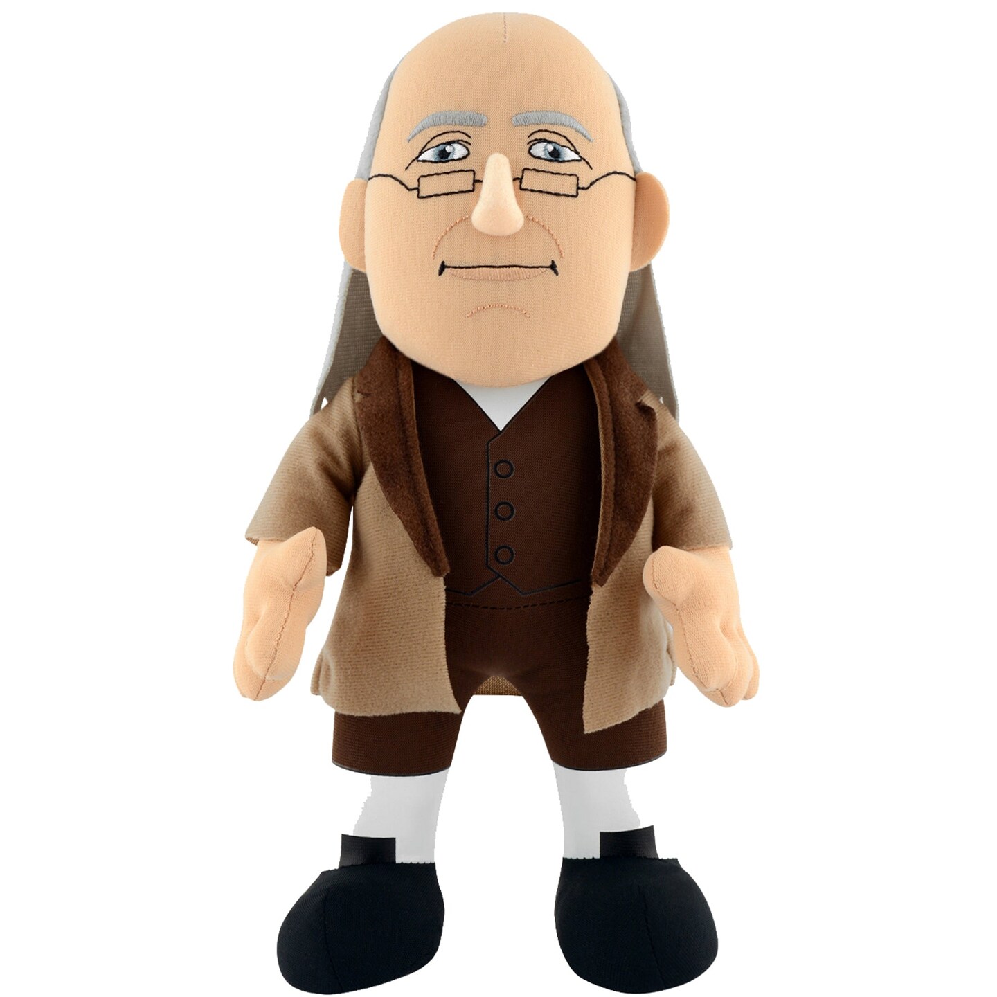 Bleacher Creatures Historical Figures: Benjamin Franklin 10&#x22; Plush Figure
