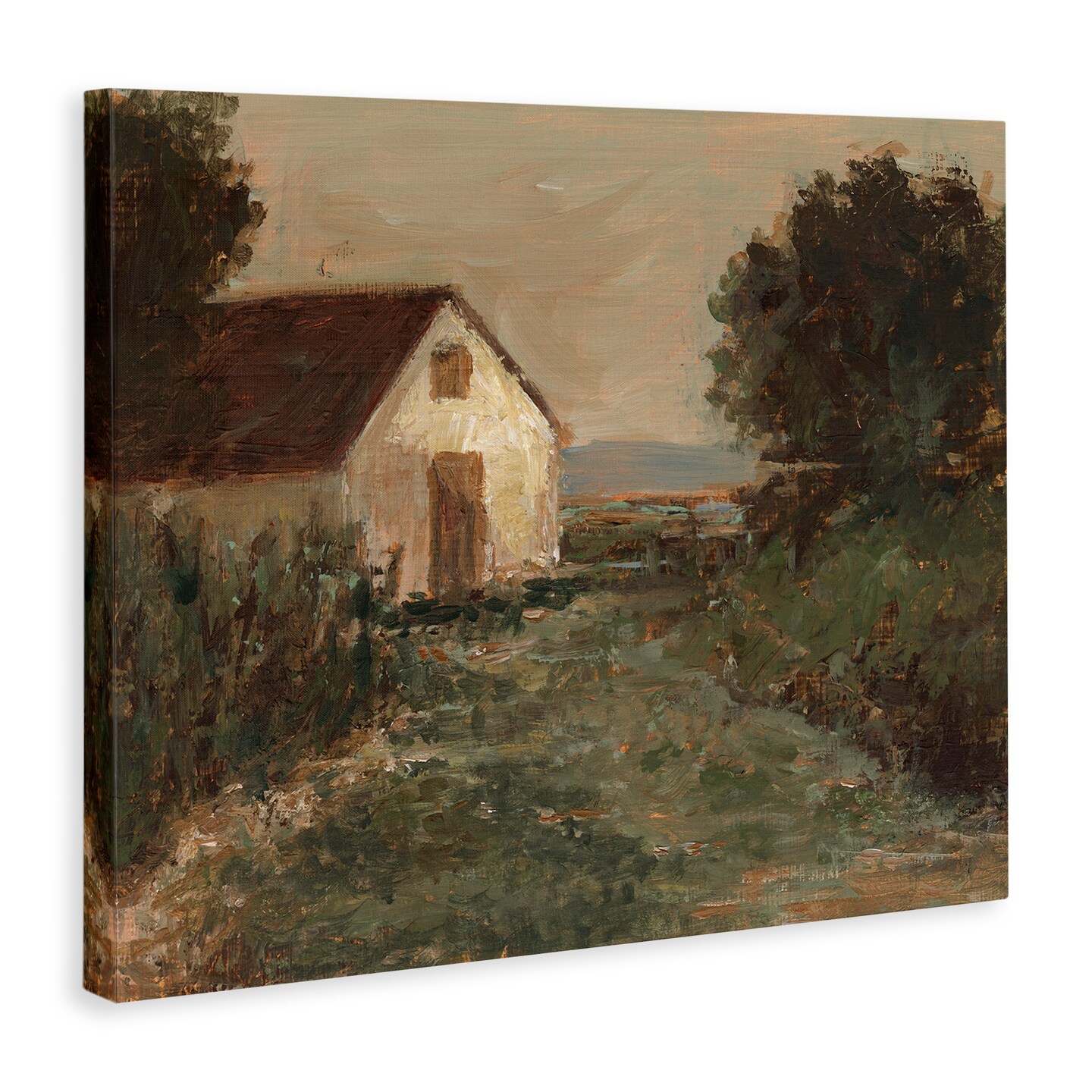 Stupell Industries Traditional Cottage by Sea Canvas Wall Art Design by Ethan Harper