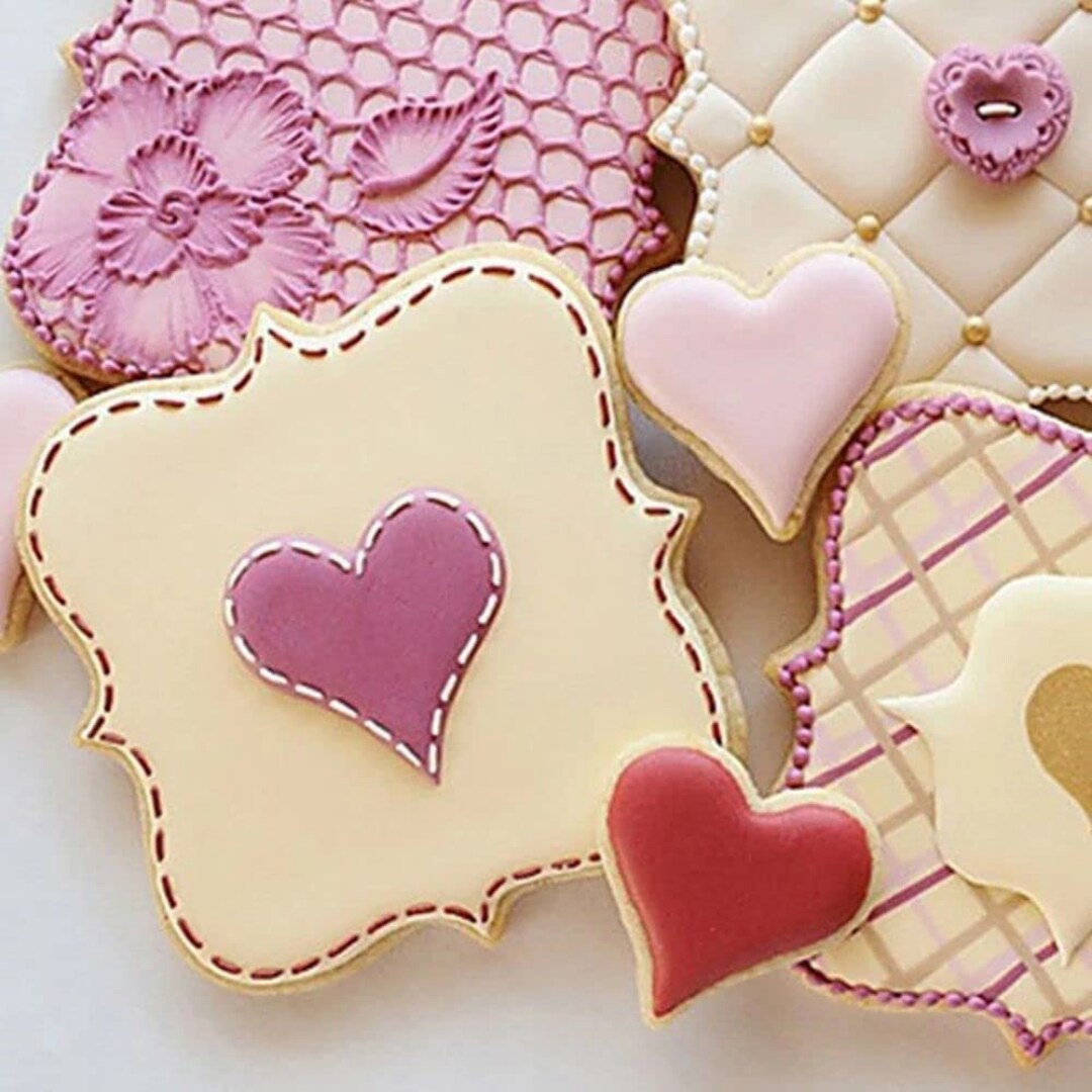 Plaque Frame Cookie Cutter 4Pcs/Set
