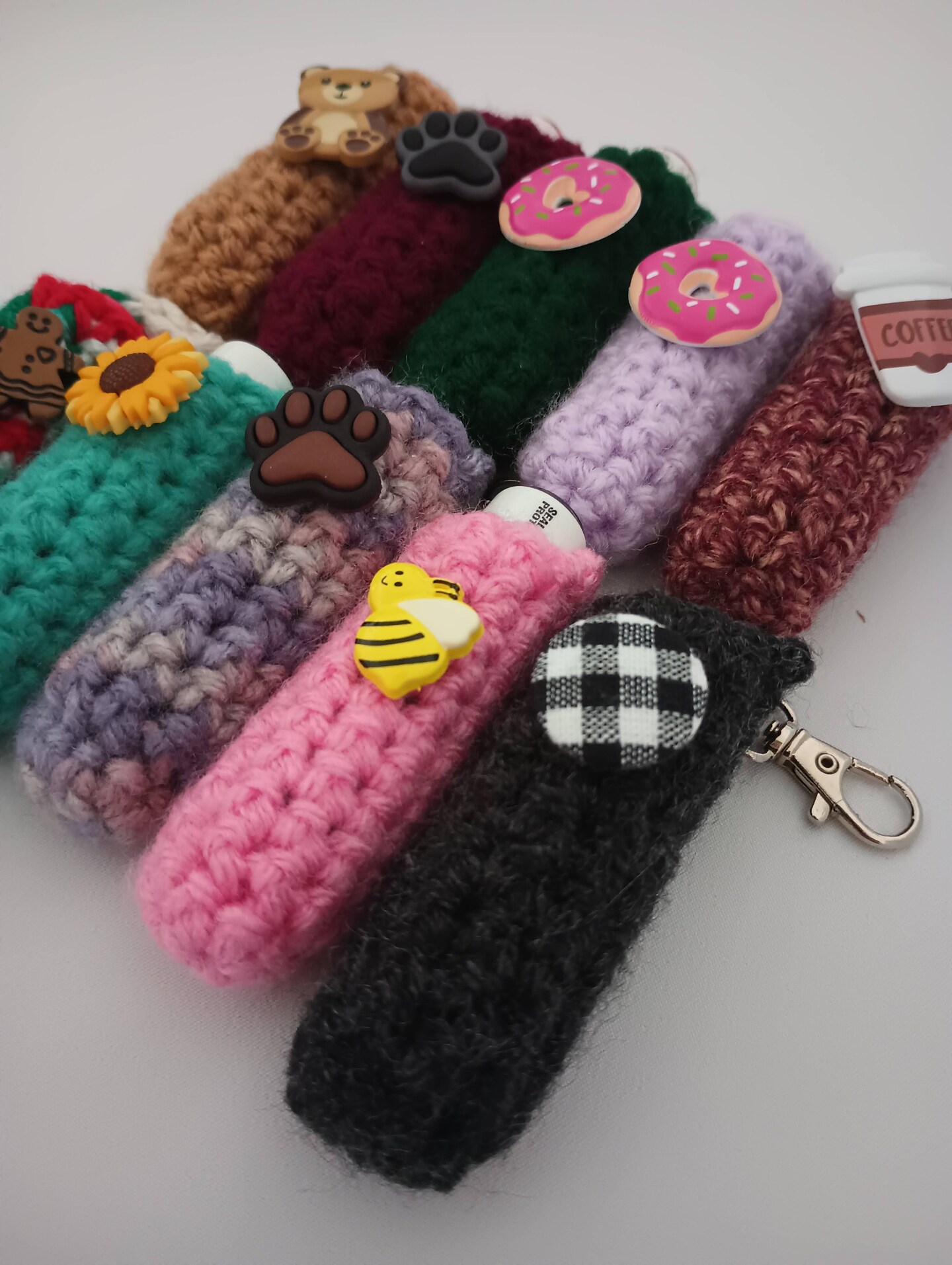 Crochet Pattern Chapstick Keychain Pouch Custom Build Your Own