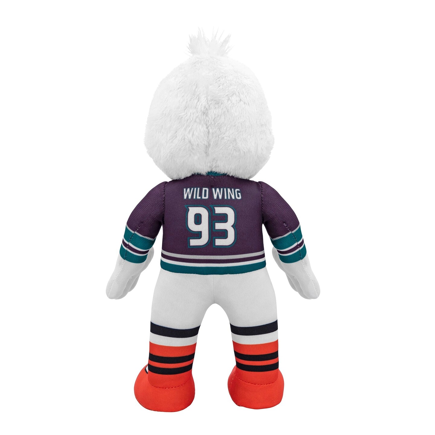 Bleacher Creatures Anaheim Ducks Wild Wing Bundle: Alt Orange & Retro Uniforms 10" Plush Figures