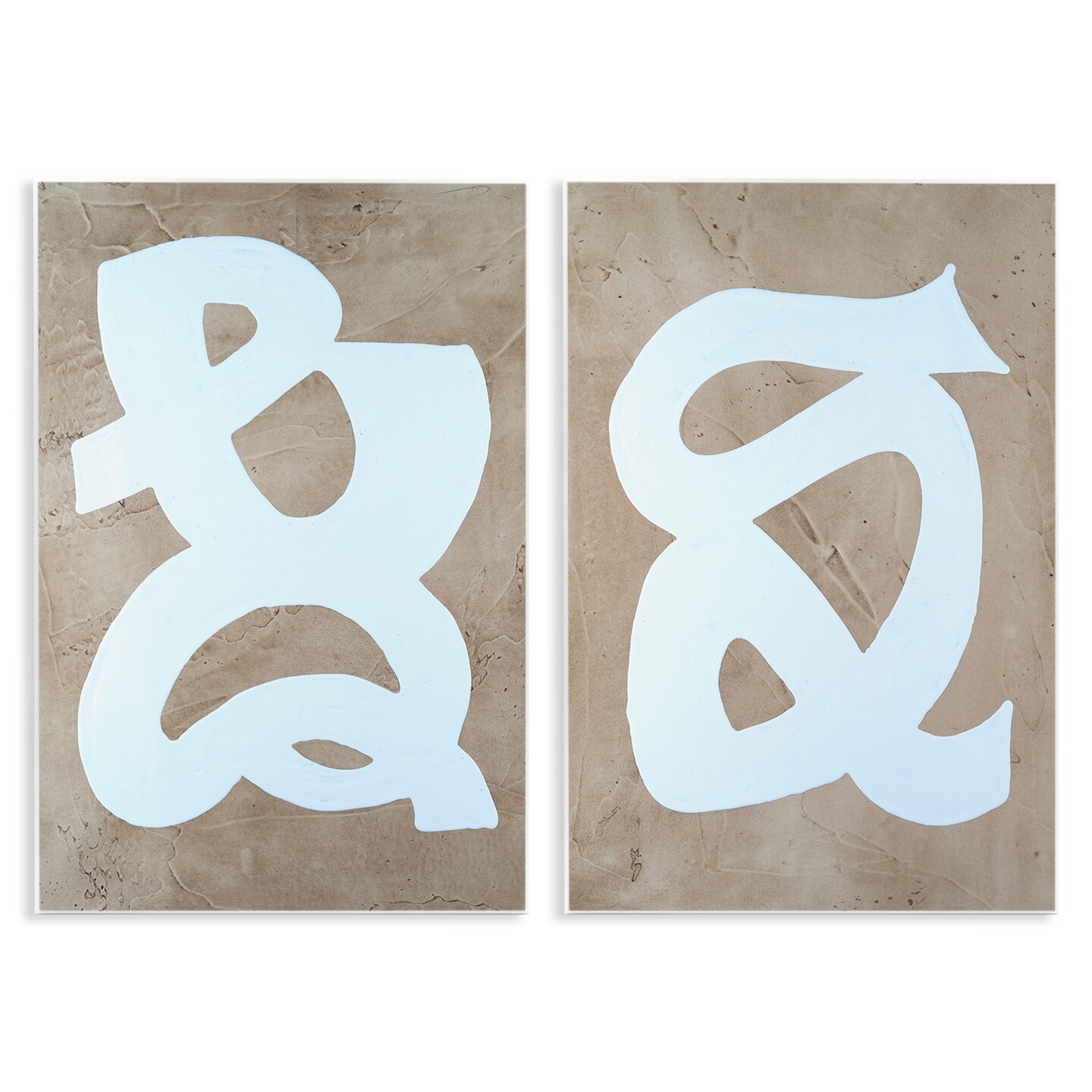 Stupell Industries Abstract Squiggle Line 2 pc Wall Plaque Art Set Design by Vanna Lam