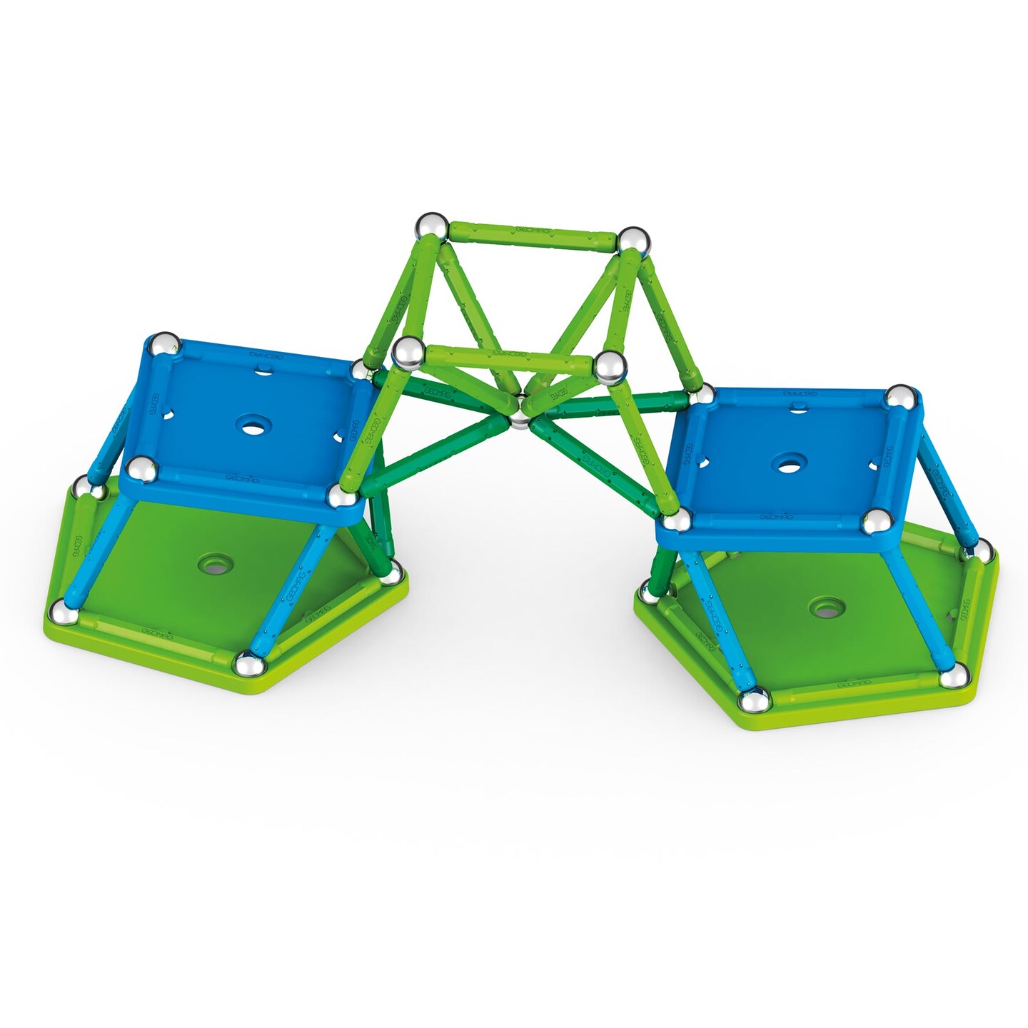 Geomag&#x2122; Green Line Color, 60 Pieces