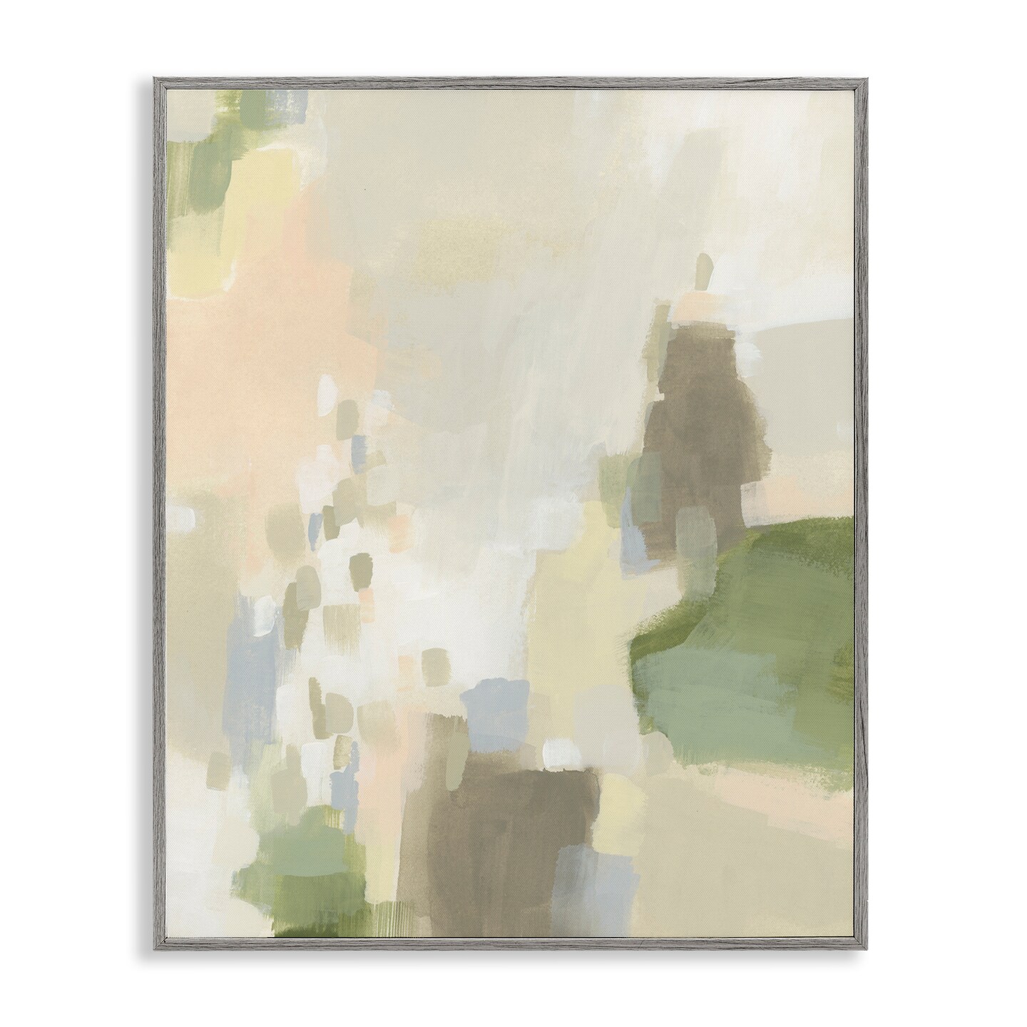 Stupell Industries Muted Beige & Green Framed Giclee Wall Art Design by Joris Hoefnagel