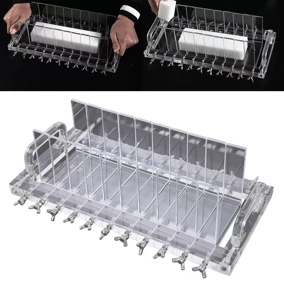 Handmade Soap Cutter Acrylic Cutting Machine Wire Slicer Soap Making Loaf Mold