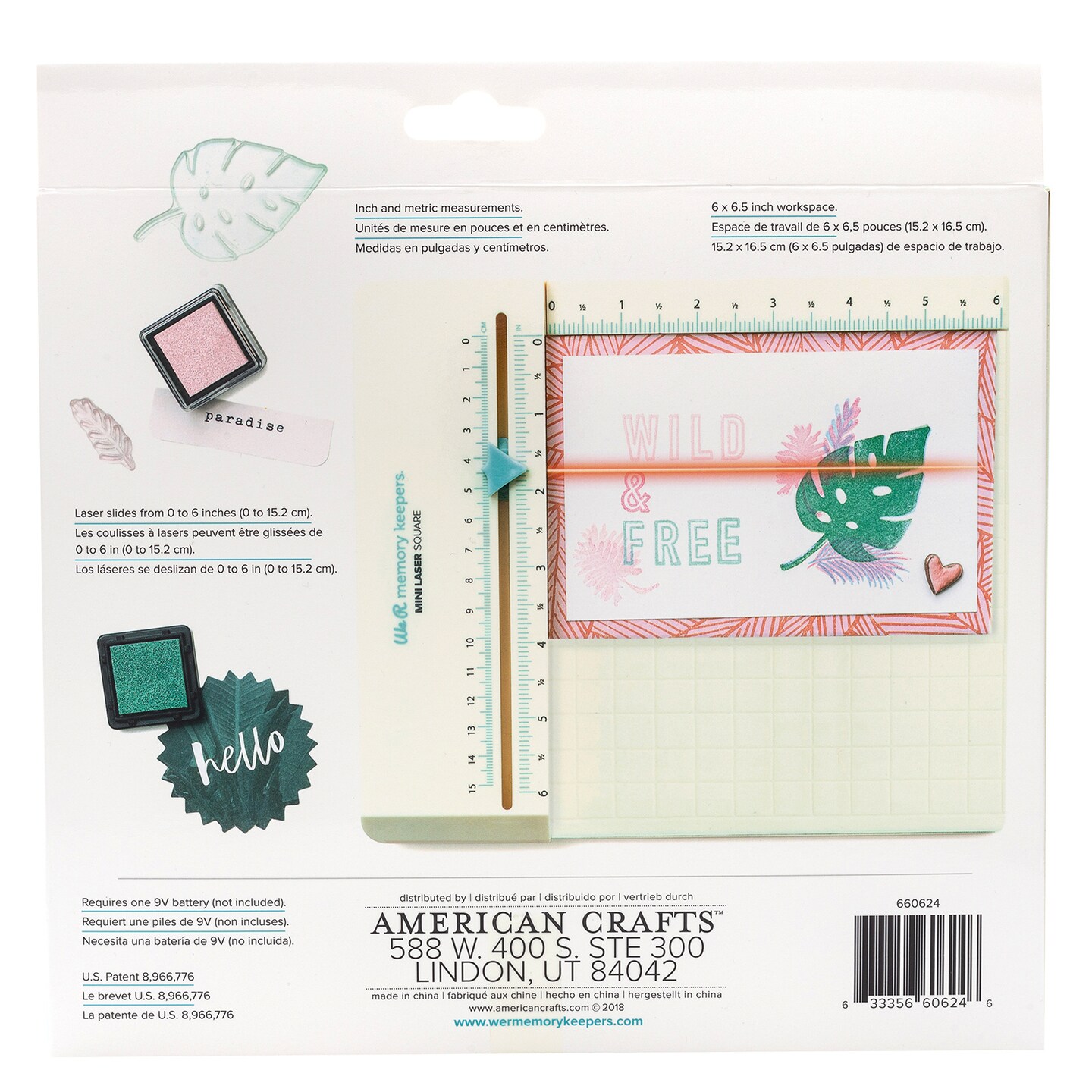 We R Memory Keepers Mini Laser Square 660624 by American Crafts