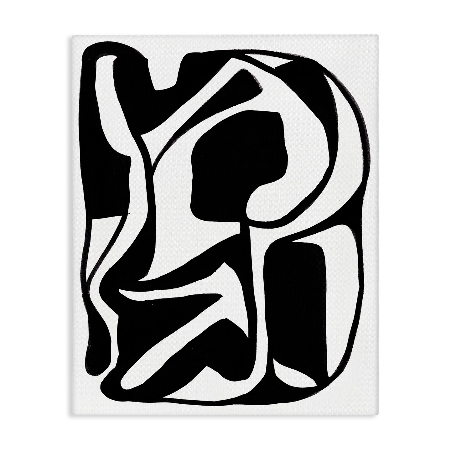 Stupell Industries Swirling Ink Pattern Canvas Wall Art Design by Bea Dina