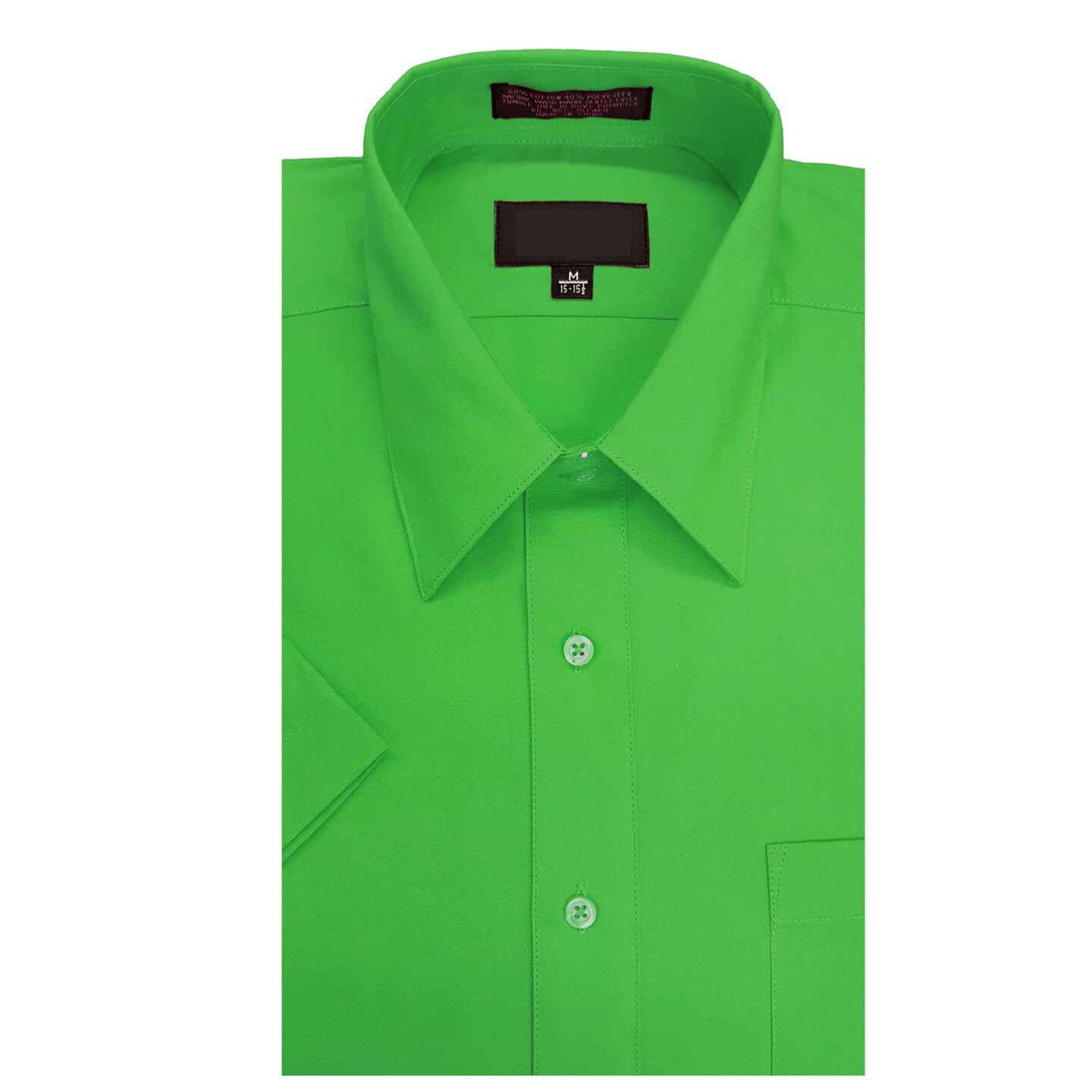 Green Short Sleeve Stylish Shirt