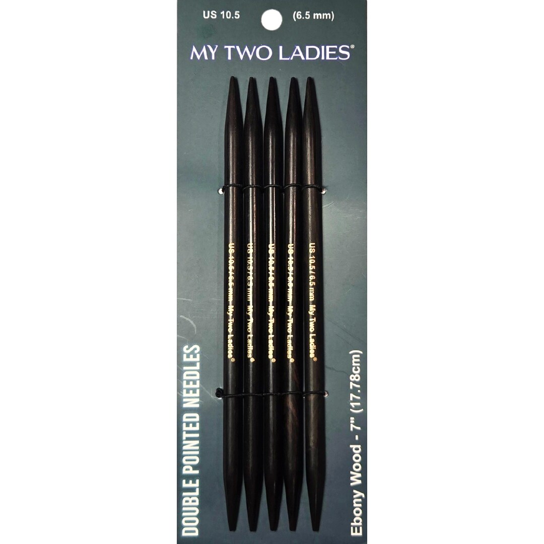 My Two Ladies | Infinity | Double Pointed Needles | Ebony | 11 Sizes