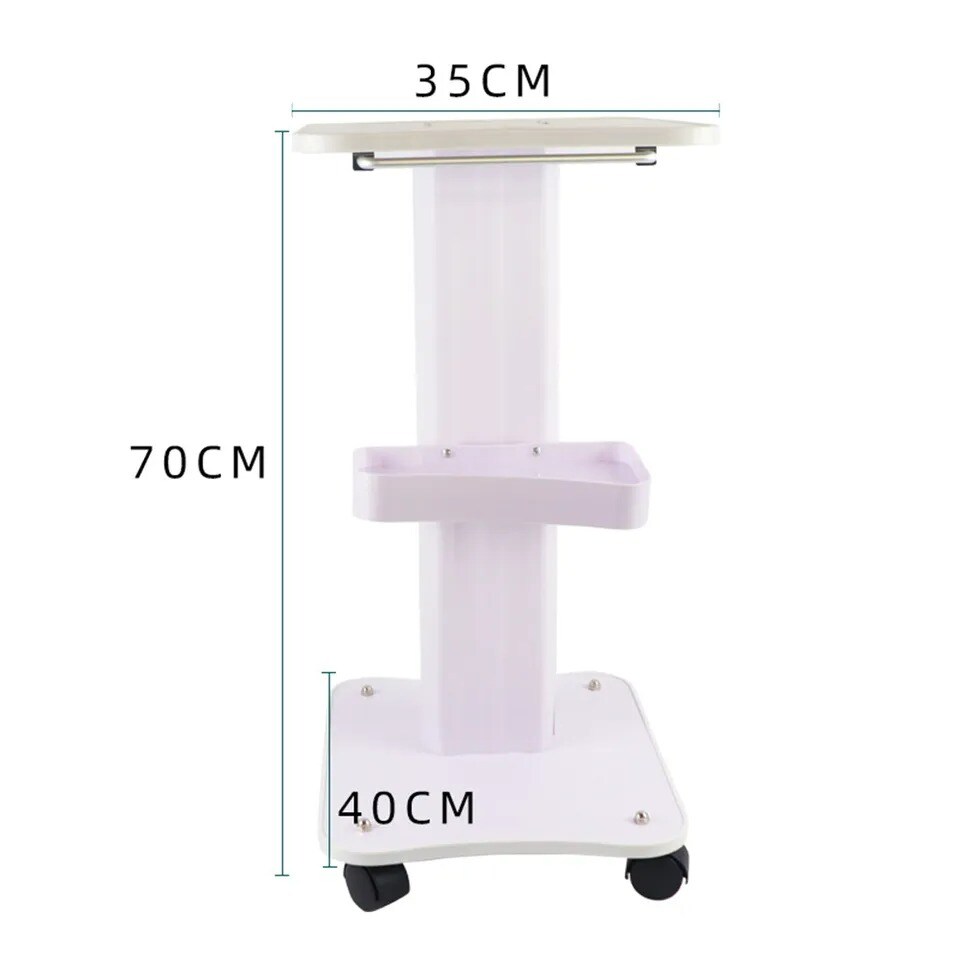 Rolling Trolley Cart SPA Beauty Salon Equipment Machine Storage Organizer Stand
