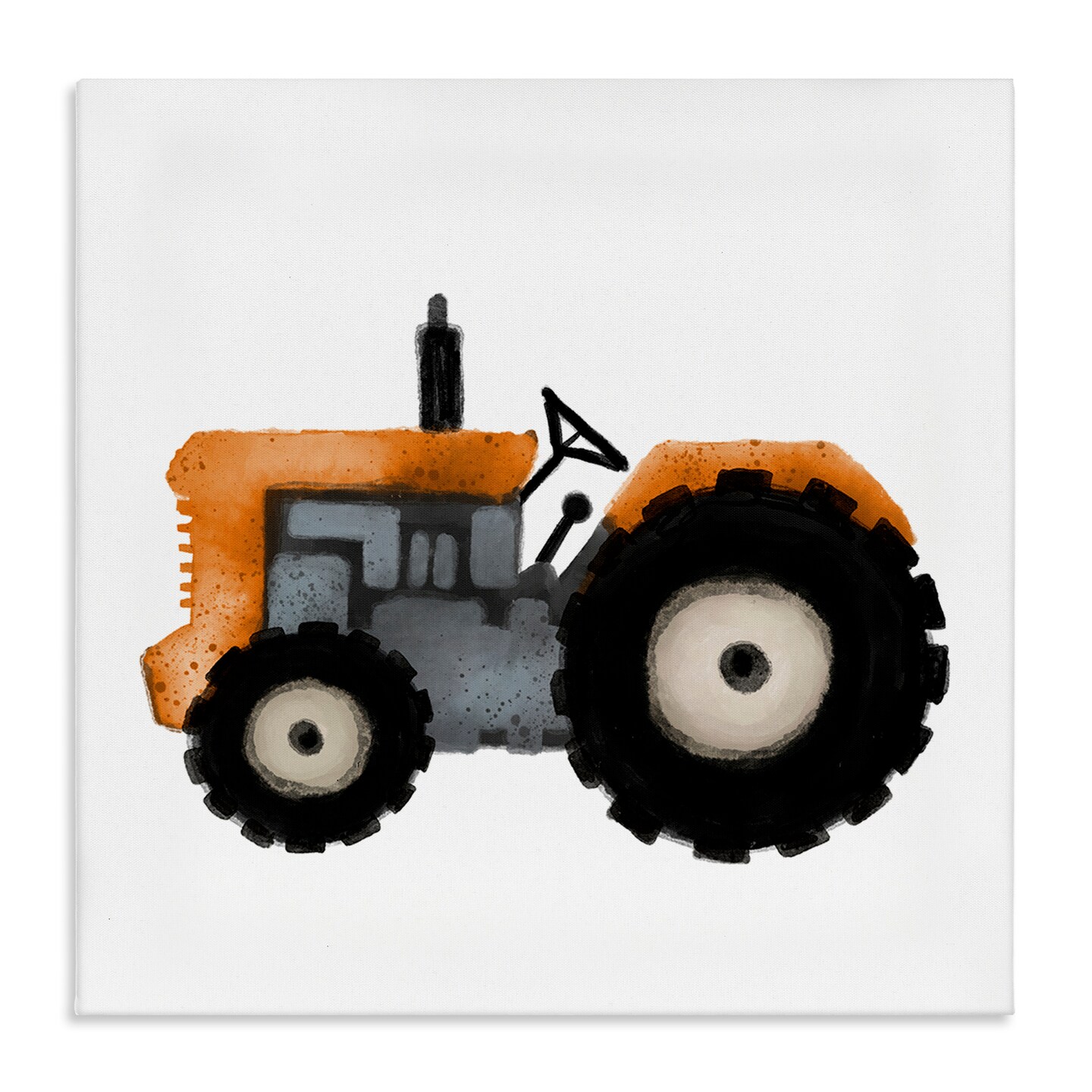 Stupell Industries Farm Tractor Vehicle Canvas Wall Art Design by Elizabeth Medley