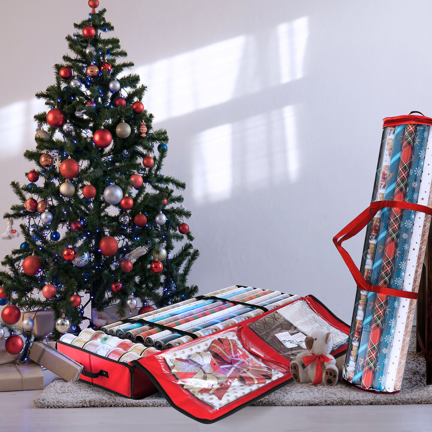 Hearth &#x26; Harbor Wrapping Paper Storage Container