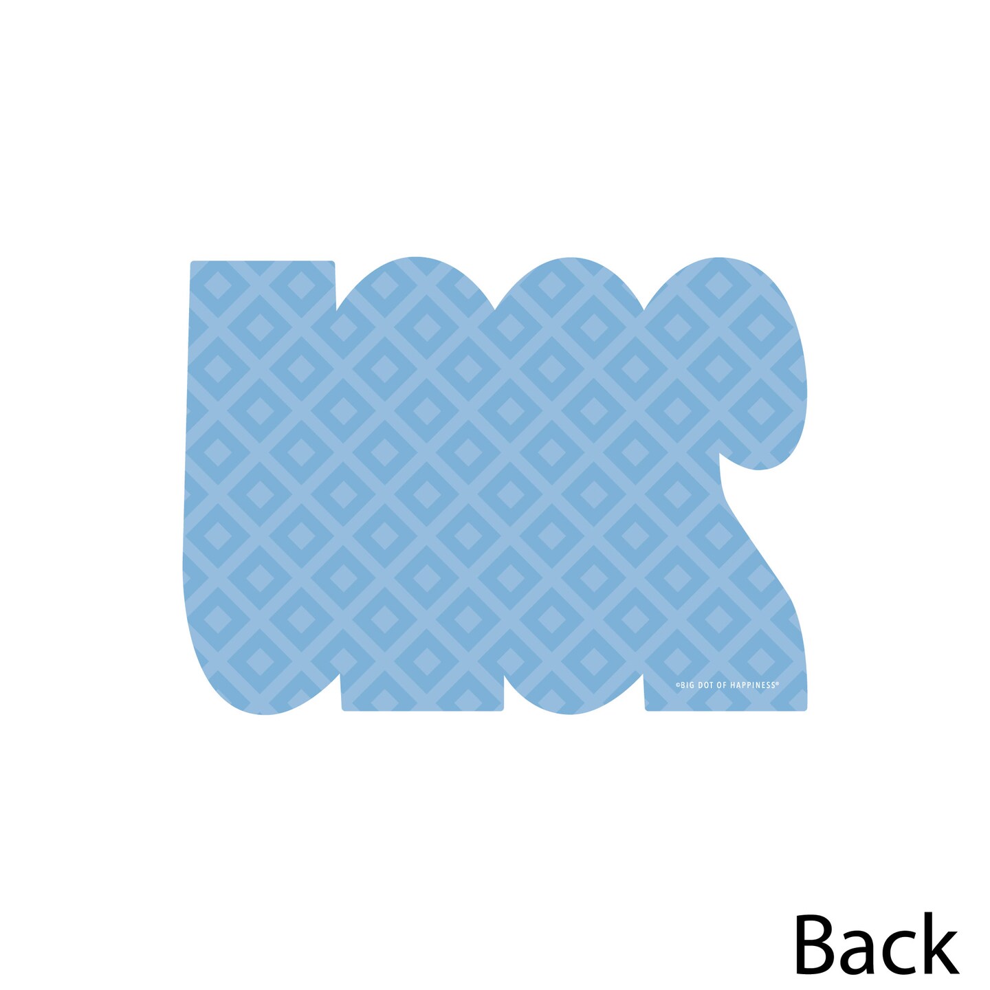 Big Dot of Happiness 2025 Light Blue Graduation Decorations - DIY Party Essentials - Set of 20