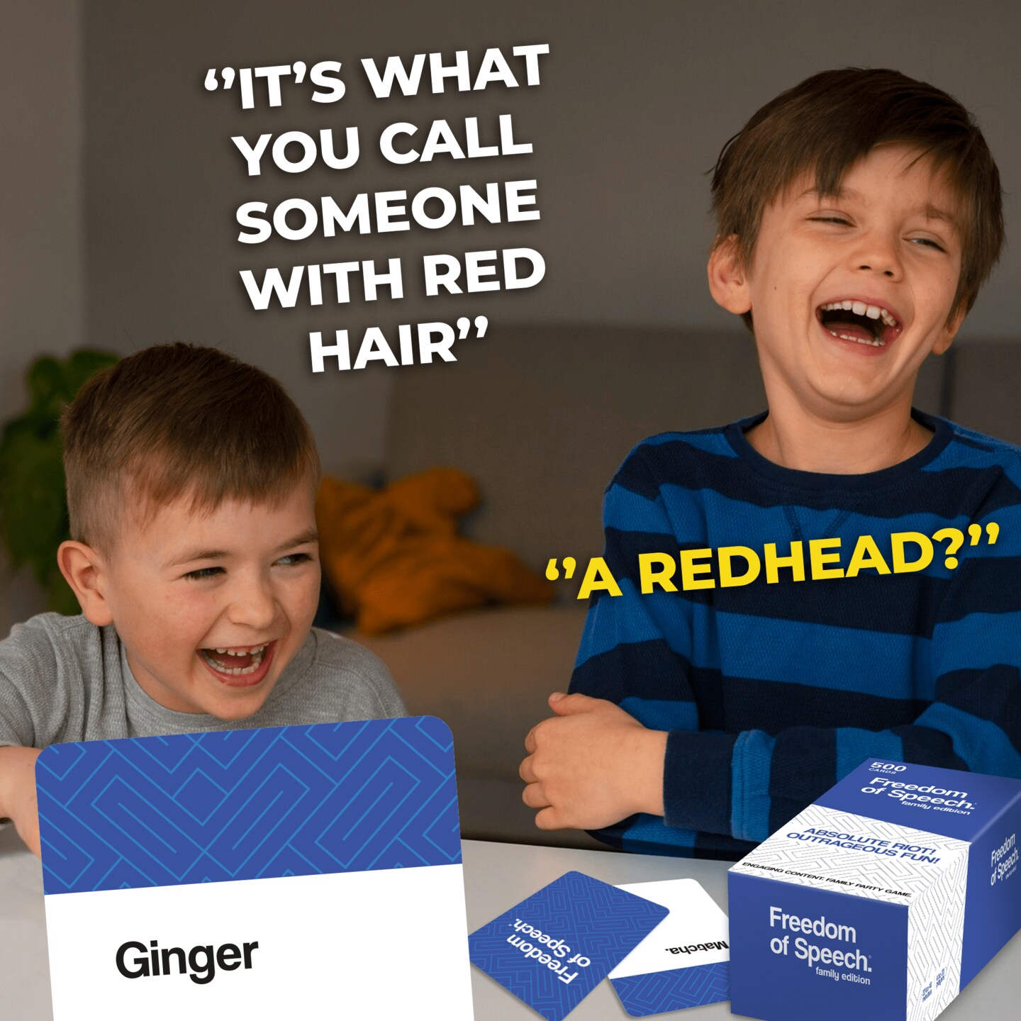 Board Game Freedom of Speech Family Edition - Guess The Word