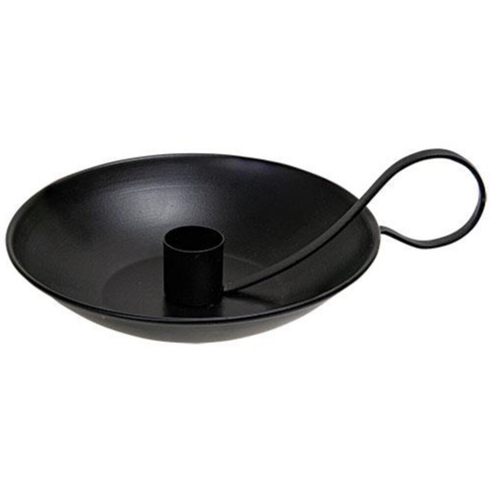 Colonial Taper Holder With Handle