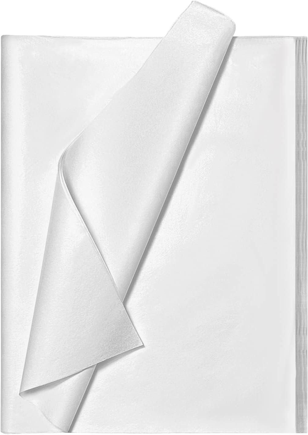 100 Sheets 20&#x22;X14&#x22; White Tissue Paper for Gift Bags Acid Free Tissue Paper Gift Wrapping Paper,Christmas Weddings Birthday Showers Arts Craft Party Favor Decoration
