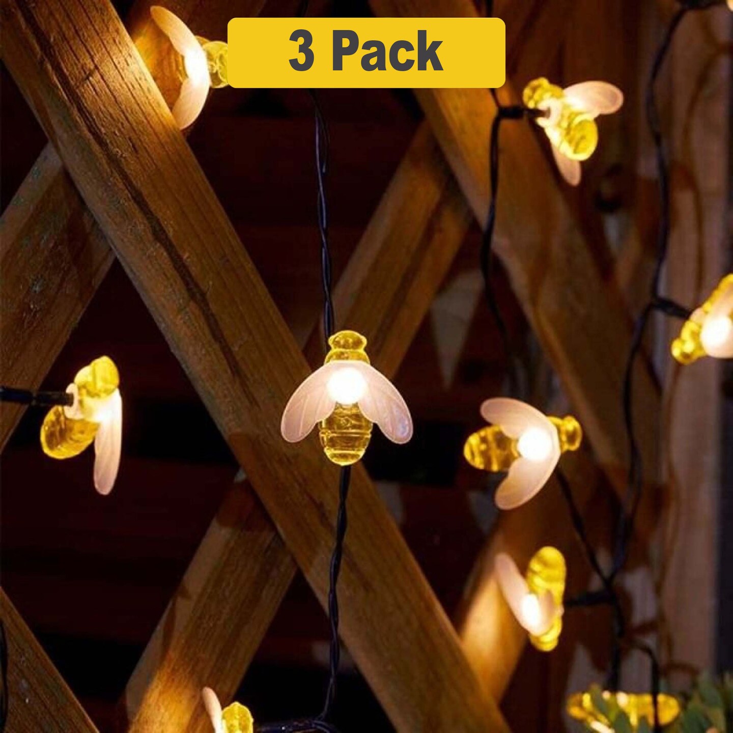 Solar Bee Light String