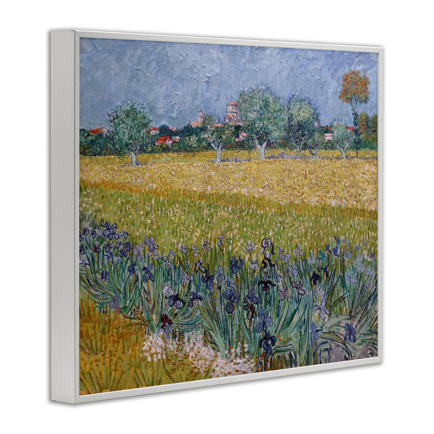Stupell Industries Van Gogh View of Arles Framed Giclee Wall Art Design by one1000paintings