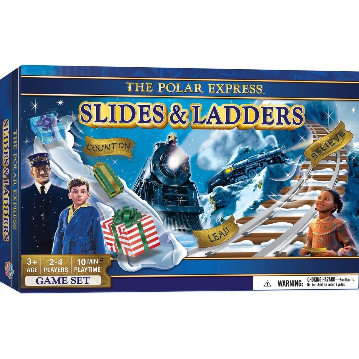 The Polar Express - Slides And Ladders Board Game